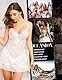 UMIPUBO Dessous Damen Sexy Unterwäsche Reizwäsche Spitze Lingerie Negligee Nachthemd für Frau V-Ausschnitt Babydoll mit G-String(Weiß,M)
