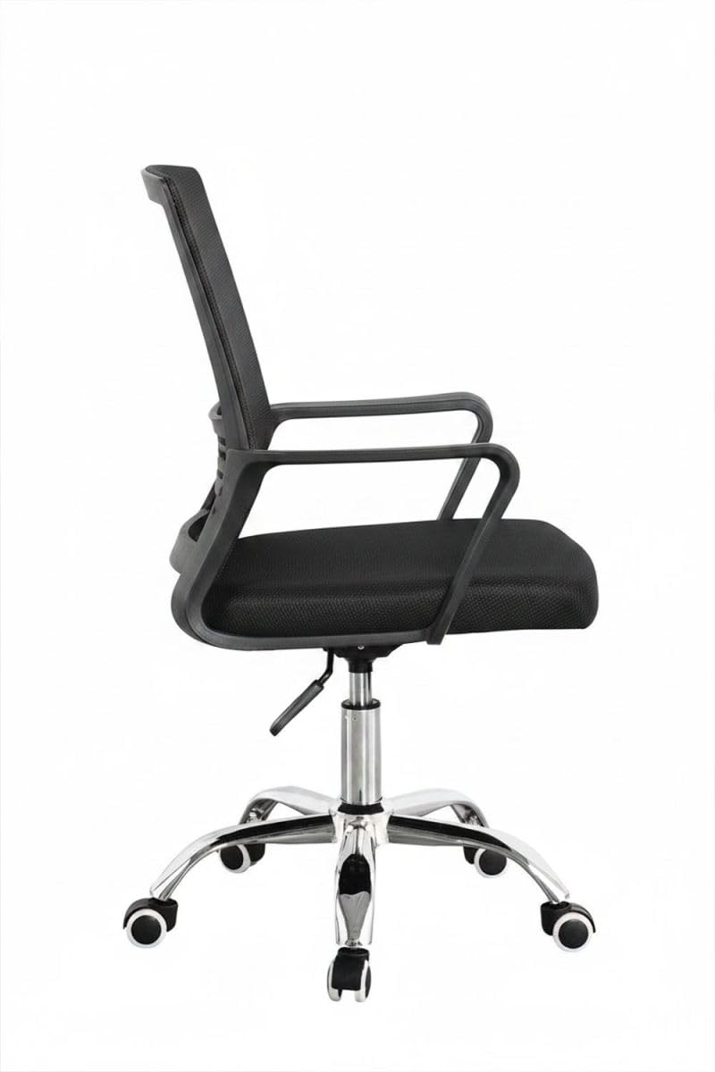 Funzi Silla de Oficina Negra Ergonomía para Escritorio Gaming