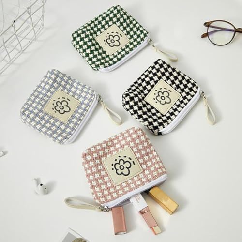 収納ポーチ 薄型 小型 財布用 多機能 小銭入れ 旅行 出張 便利グッズ 軽量 ポーチ 旅行 収納 ガジェットポーチ ケース 大容量 ガジェットケース (グリーン) [並行輸入品]