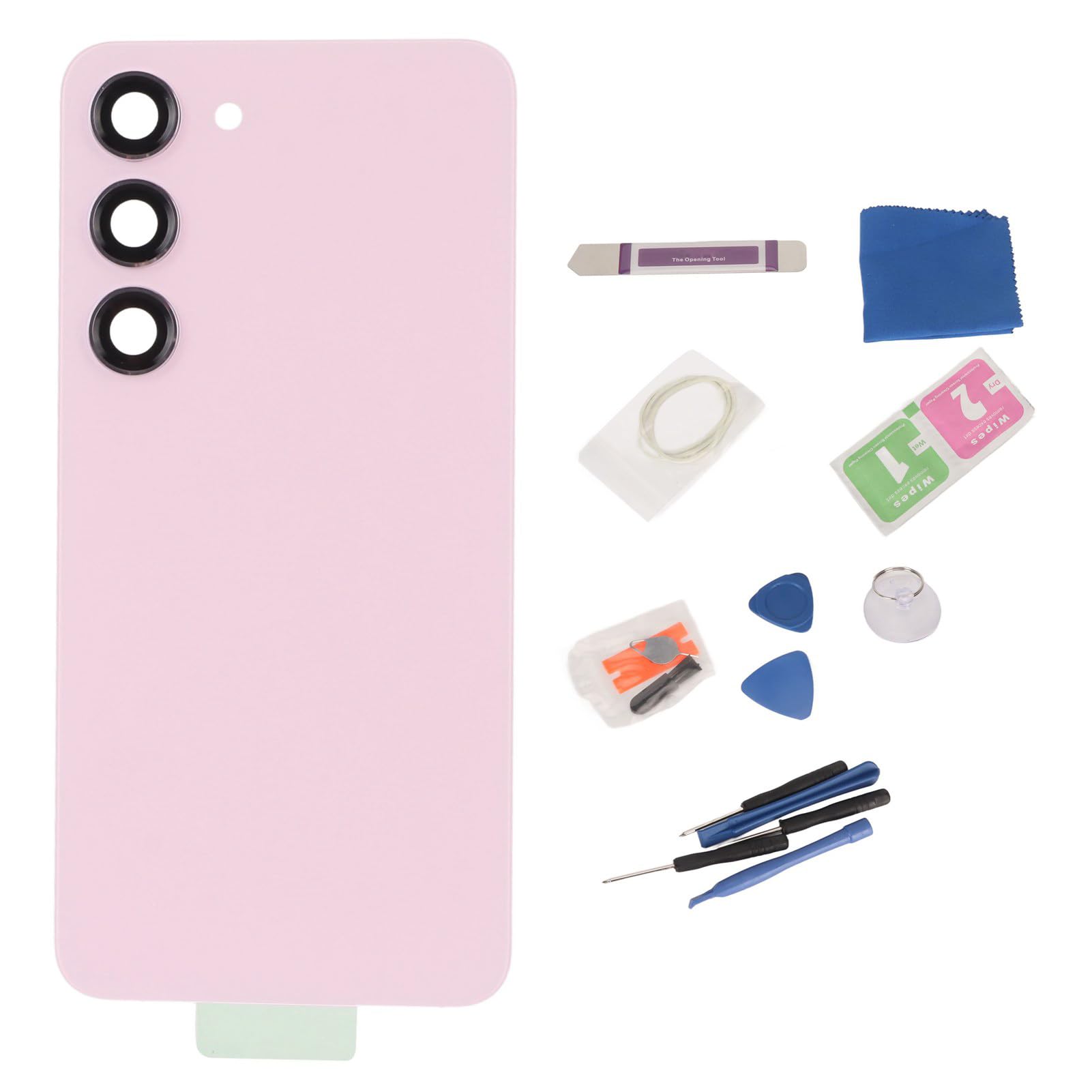 Samsung Galaxy S23 ピンク 背面ひびあり ケース付き Amazon.com: Galaxy S23 Back Cover Housing Glass Replacement with