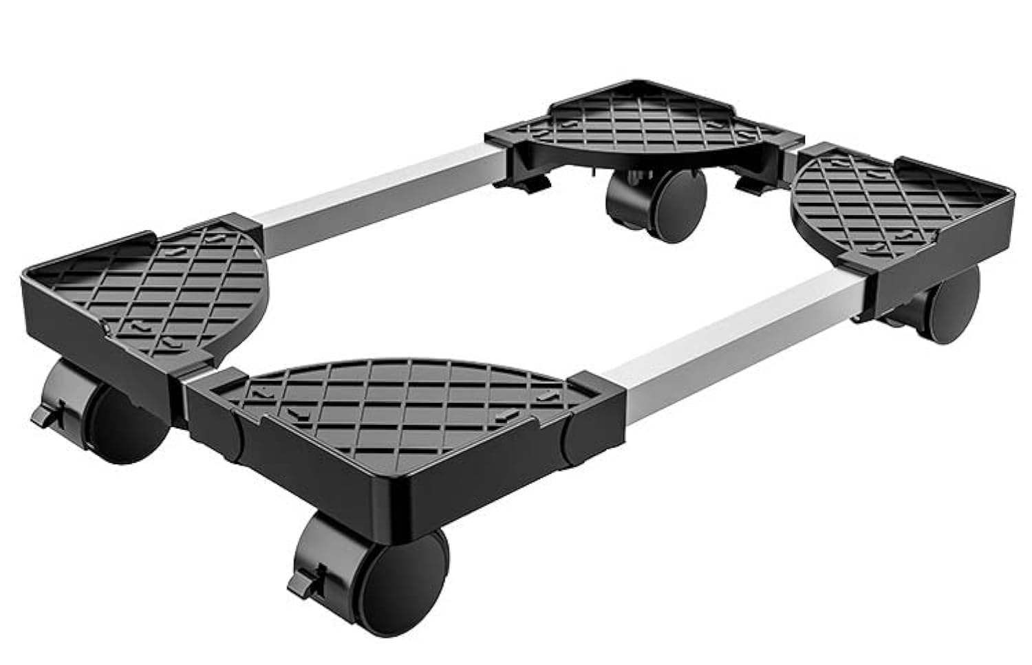 Adjustable Computer Tower Stand: Mobile CPU Stand with Rolling Caster Wheels - Upgraded PC Tower Stand Holder - Desktop Tower Stand & CPU Rolling Stand– Premium Gaming PC Case Stand for Floor Carpet