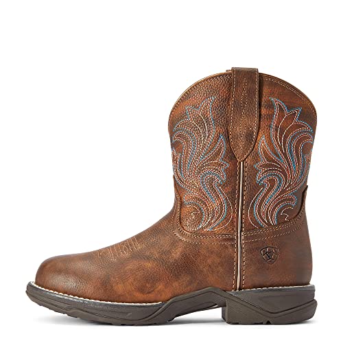 Image of ARIAT Anthem Round Toe Shortie Waterproof Western Boots