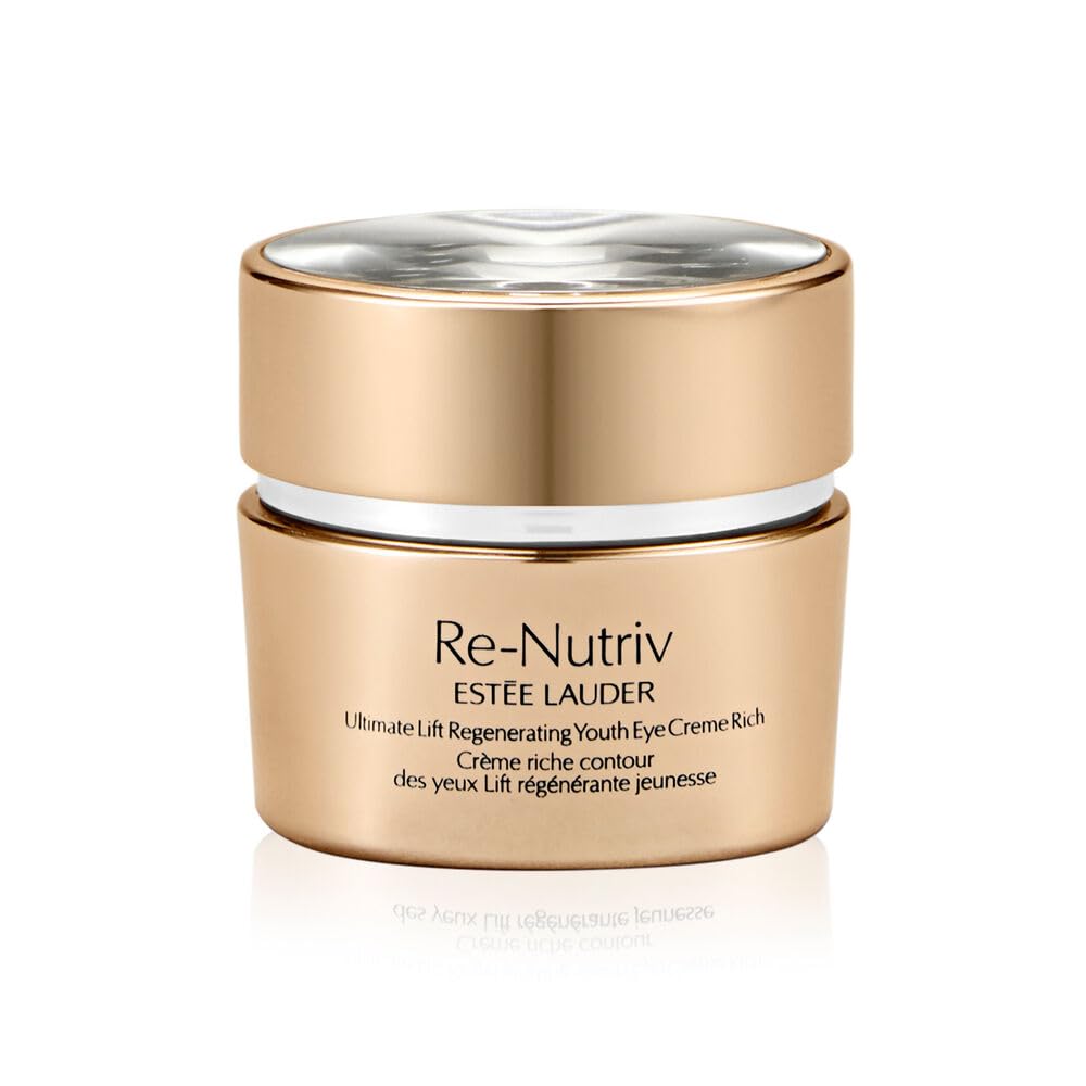 Re-Nutriv Ultimate Lift Regenerating Youth Eye Cream Rich | Under Eye Cream for Dark Circles & Anti-Aging, 0.5 Ounce
