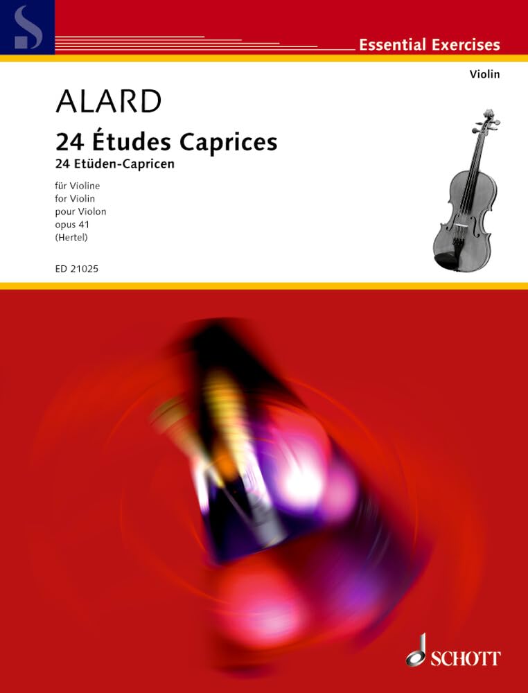 24 Études-Caprices op. 41 violon | Maîtriser les démanchés et la justesse