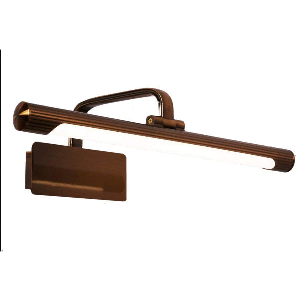 Lampy do kąpieli Lustro Przednie światło Reflektor Łazienka Szafka z lustrem Lampa lustrzana Oświetlenie łazienki Led Lampa do makijażu Toaleta Prosta lampa muralowa Oświetlenie ścienne / 43 cm