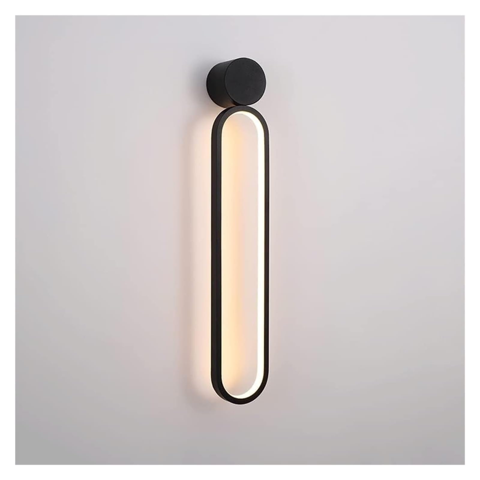 ASerZenith Sconces Wall Light - Long Led Wall Lamp Metal Iron Black Wall Sconce, Rustic