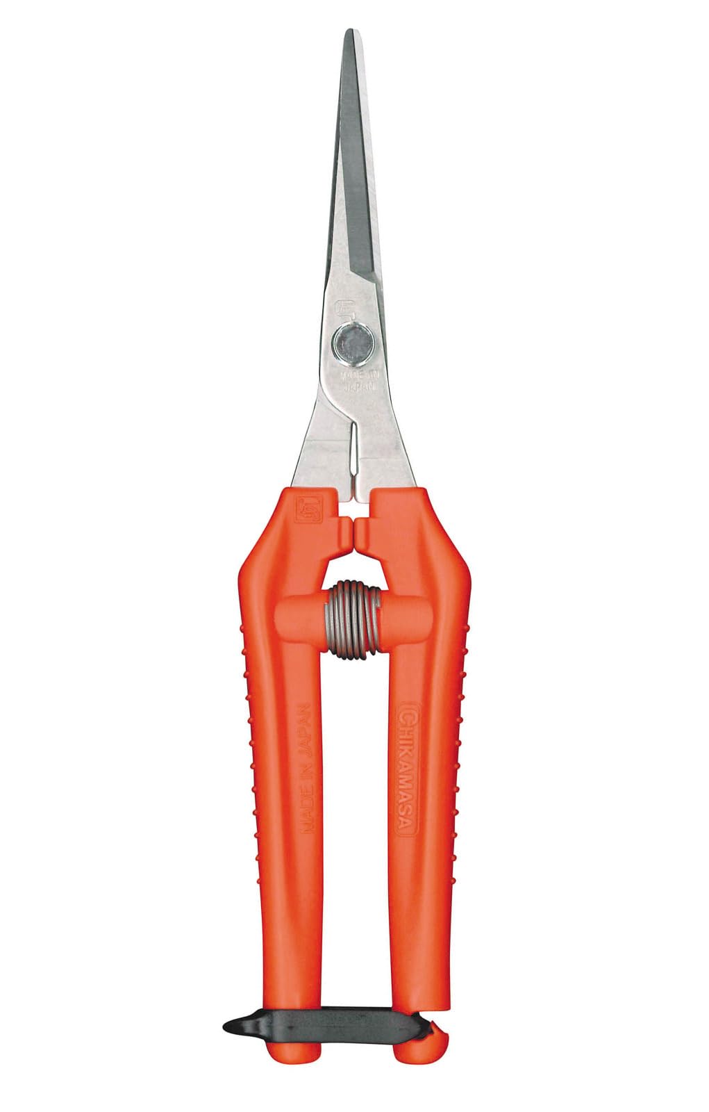 CHIKAMASA TP-530S Professional gardening shears/scissors for harvesting vegetables, fruit, trimming plants and excellent for small stem-thinning inside closed spaces.