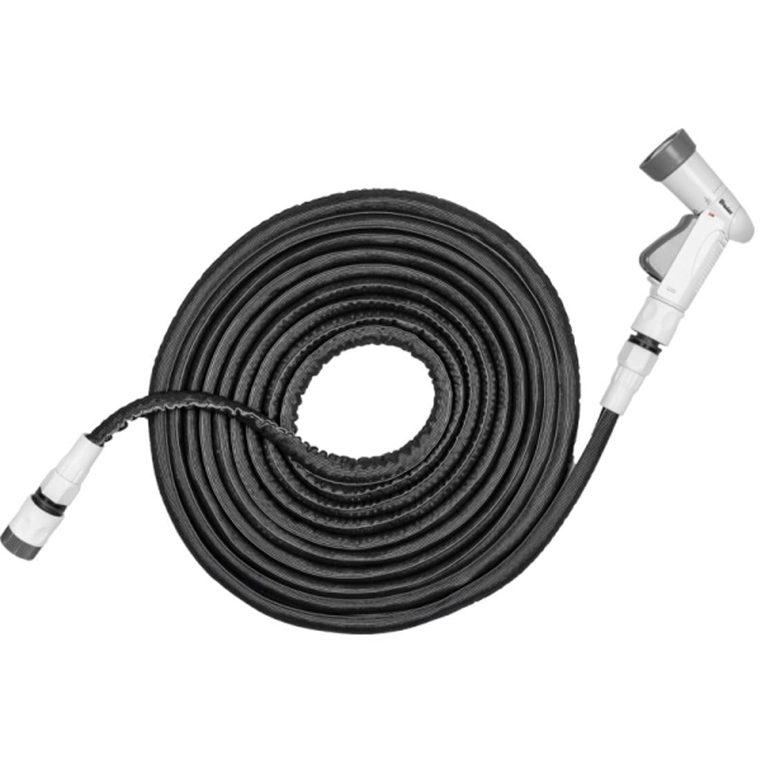 BRADAS Gartenschlauch Flexibler Gartenschlauch 7,5–15 m mit Schnellkupplungen und 4-Funktionspistole