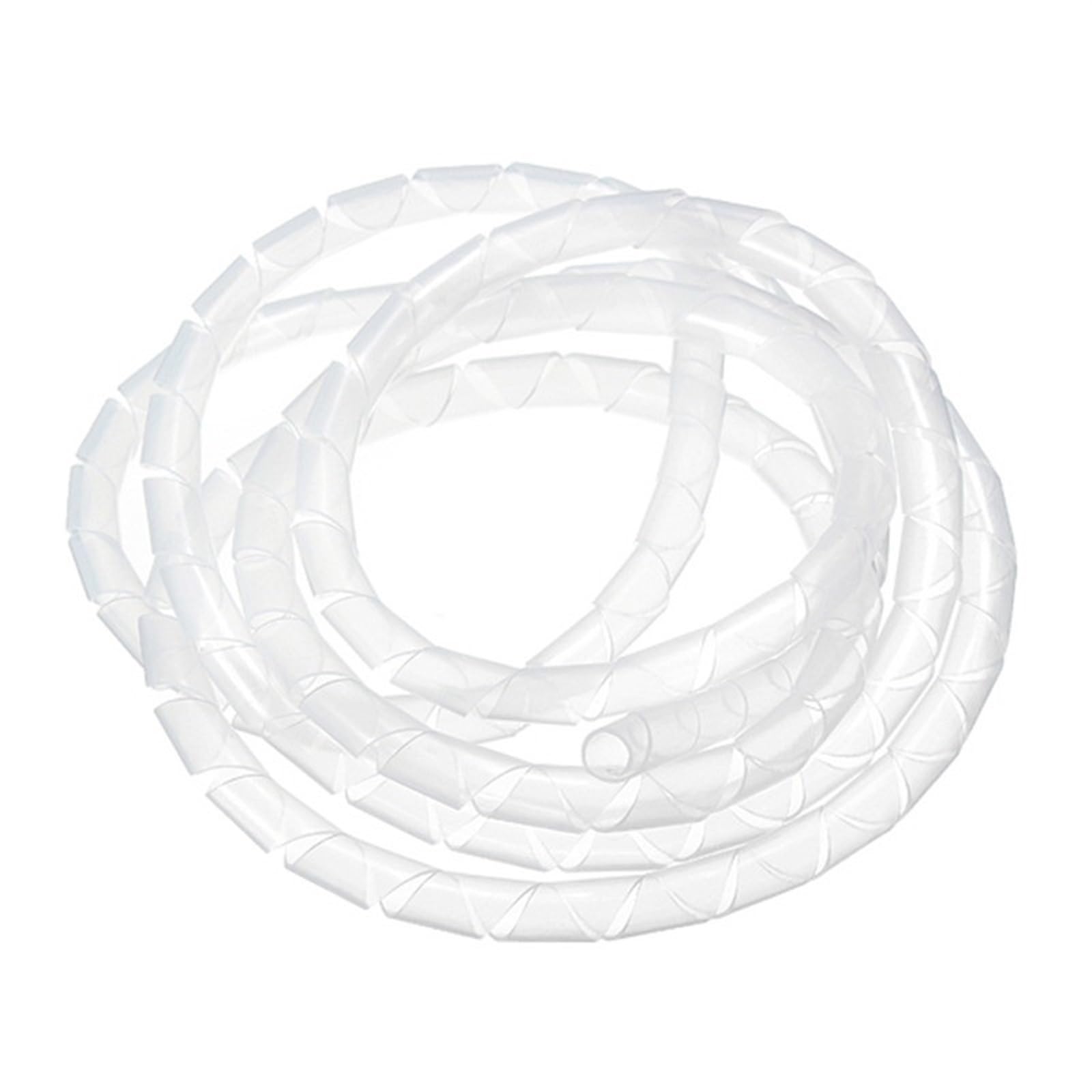 Spiralny rękaw kablowy, 1 metr 2 opaska rękawowa przewód ochronny ManagementMeter ID 4mm(Red,1 Meter ID 4mm)