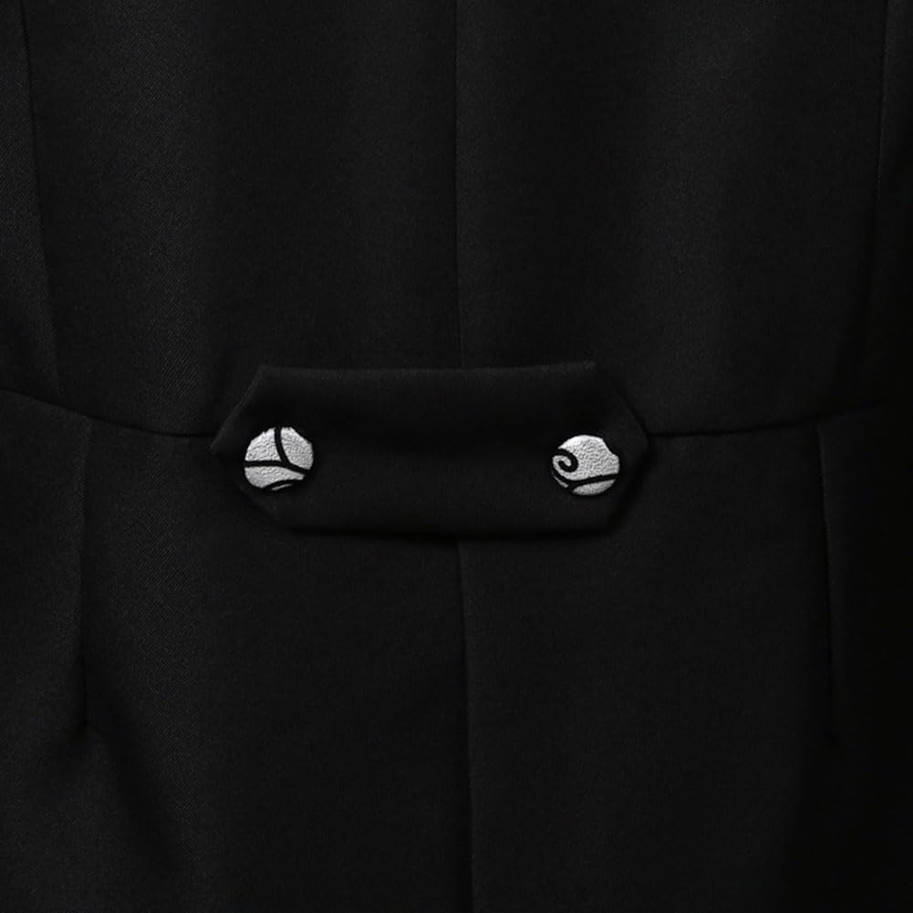 Uomo Formale Smoking Frac Vestito Aderente Costume Spettacolo palcoscenico di magia Pantaloni Blazer Cosplay Pantaloni Abito Vittoriano di Halloween