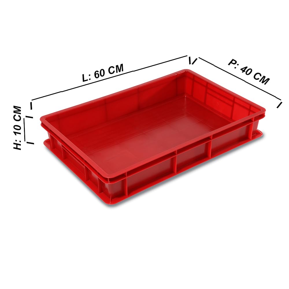 Set 6 cassette porta impasto panette pizza pane 60x40xh10 anticontaminazione certificata per alimenti VASCHETTA DA FRIGO professionale litri 20 impilabilePIZZERIA CASEIFICI