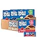 Kellogg's Nutri-Grain, Soft Baked Breakfast Bars, Variety Pack, Good Source of 8 Vitamins and Minerals, 2.6lb case (4 Count)