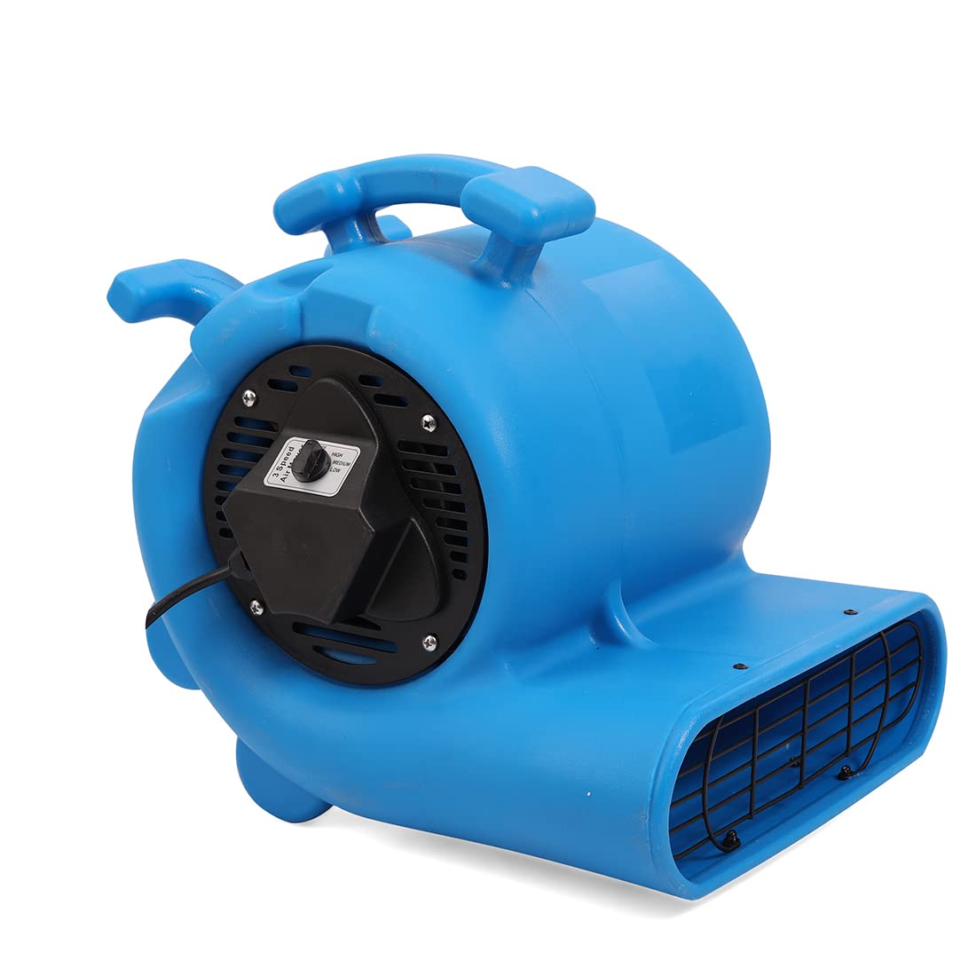 Photo 1 of **DOES NOT POWER ON**
MOUNTO 3-Speed 3/4HP 3000CFM Air Mover Floor Carpet Dryers (Blue)