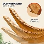 Casaria Sonnenliege Akazienholz klappbar