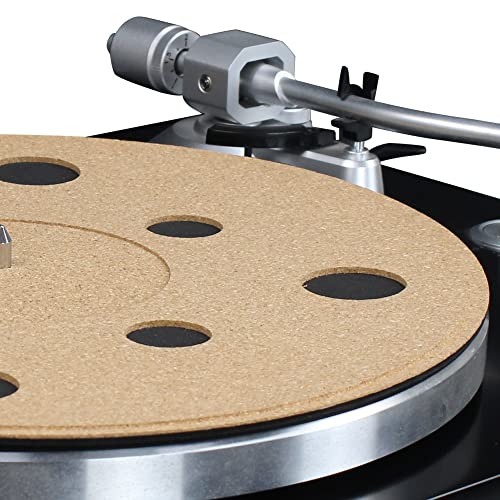 Vinyl Slipmat - Cork&Eva Turntable Slipmat For Better Sound Support On Vinyl Lp Record Player - Slip Mat #TOP4
