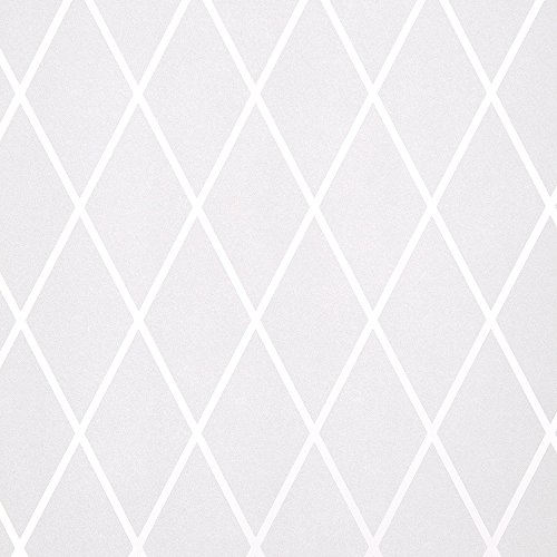 Gila 50188238 Frosted Lattice Decorative Privacy Control Static Cling 36 X 78-Inch (3 6.5 Ft.) Window Film, 36" X , White #TOP1