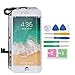 Screen Replacement for iPhone 7 White 4.7''Full Assembly LCD Display Touch Digitizer with【Front Camera】【Proximity Sensor】【Earpiece Speaker】 Screen Protector, Repair Tools