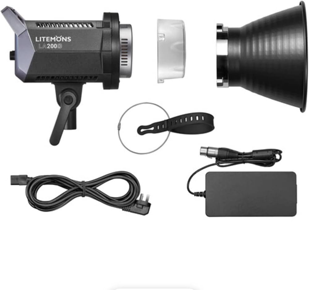 Godox Litmons LA200D 230W LEDビデオライト Amazon.com : Godox Litemons LA200D 230W Daylight LED Video