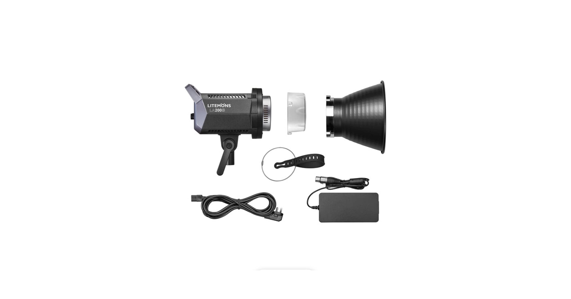 Amazon | Godox LA200D 230W ポータブルLEDライト 101000Lux@1m