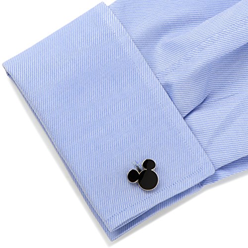 Disney Mickey Mouse Silhouette Cufflinks, Officially Licensed3