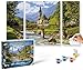 Produktbild Schipper 609260839 Malen nach Zahlen - St. Sebastian in der Ramsau - Bilder malen für Erwachsene, inklusive Pinsel und Acrylfarben, Triptychon, 50 x 80 cm