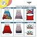Sunny Side Up Disney Pixar Cars Lightning McQueen Twin Comforter Set - 5 Piece Kids Bedding Includes Comforter, Sheets & Pillow Cover - Super Soft Racecar Microfiber Bed Set