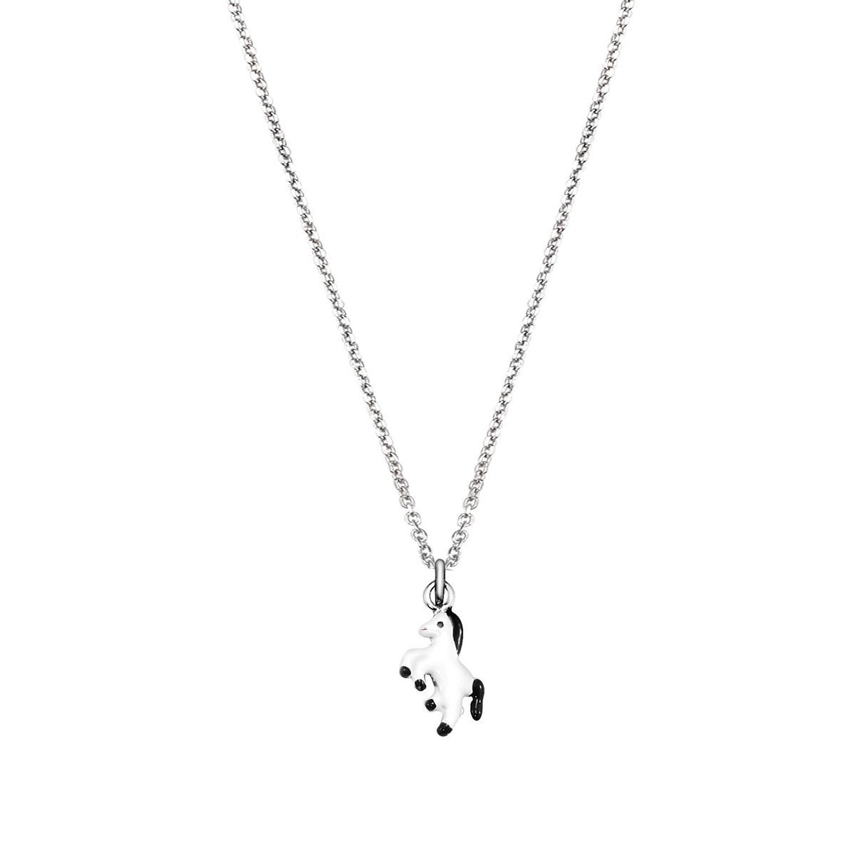 Xaana – Collana per bambina con ciondolo in argento 925 rodiato 38 cm – amz0392