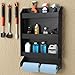 SunnyFurn Wall Mounted Metal Tool Cabinet, 320a Aluminum Automotive Tool Storage Cabinet, Industrial Grade Tool Organizer with Lock, Workshop & Garage Utility Cabinet