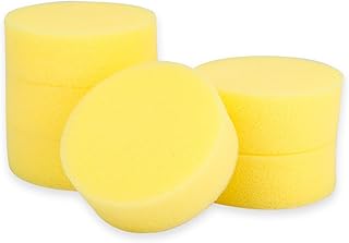 VIKY® 6 Piece Polishing Sponge Car Set, Car Sponge Car Wash Large, Car Sponge Paint Friendly, Scratch-Free Super Absorbent Car Wash Sponge, Car Sponge Exterior for Car Polishing, Waxing, Cleaning