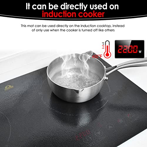 Large Induction Cooktop Protector Mat Translucent Electric