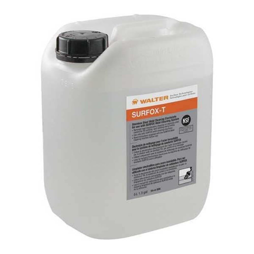 Walter Weld Cleaning Solution, 5 L, Carboy 54A006-1 Each: Amazon