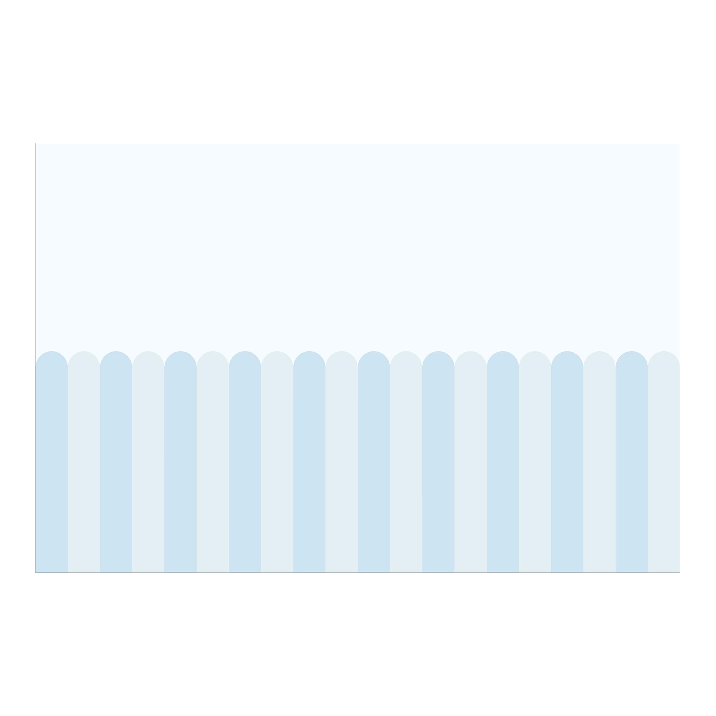 Tapisserie murale art digital bleu pour réinventer la chambre de votre fille ou garçon