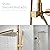 Fennocasa Polaris Lux Rain Shower System, includes 10” Square Rainfall Shower Head and Handheld Shower Combo, Height Adjustable Spray Holder, Retrofit, 60” Hose (2.5 GPM Brushed Gold)