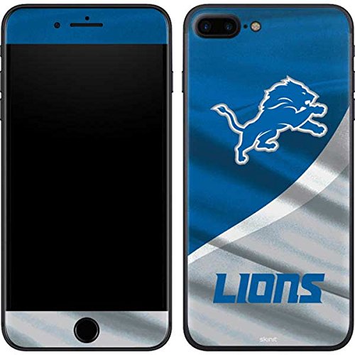 Skinit Decal Phone Skin Compatible with iPhone 8 Plus - Officially Licensed NFL Detroit Lions Design