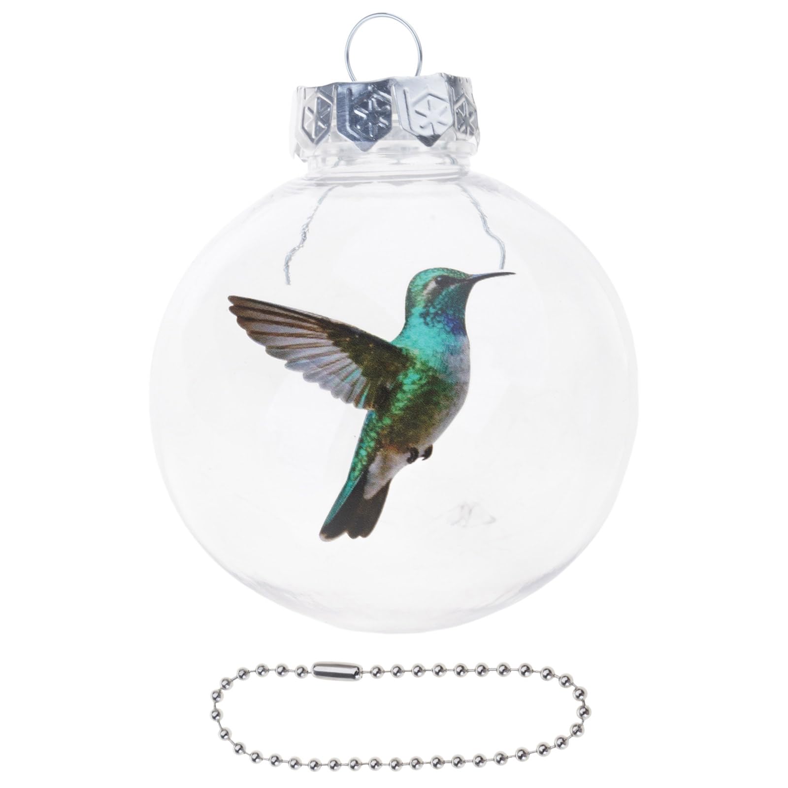 Artistic Bird-Inspired Christmas Baubles, Clear Ornaments for Festive Tree Decorations & Memorable Gifts Clear Ball Holiday Decorations