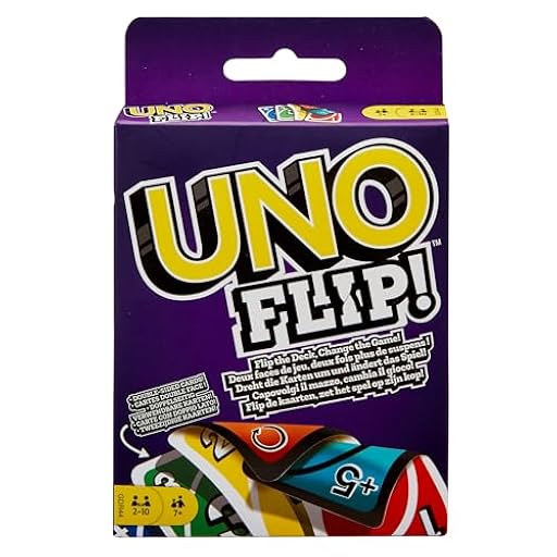 UNO Flip - Juego de Cartas Familiar - 112 Cartas Doble Cara - Fomenta la Estrategia - Versión Competitiva - Regalo para Niños de 7+ Años y Adultos, GDR44 | Ya disponible en tu tienda friki favorita! En mundofriki.es! UNO Flip - Juego de Cartas Familiar - 112 Cartas Doble Cara - Fomenta la Estrategia - Versión Competitiva - Regalo para Niños de 7+ Años y Adultos, GDR44 | Ya disponible en tu tienda friki favorita! En mundofriki.es!