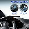 AHDXKUE T-Bar Steering Wheel Lock, Car Steering Wheel Locks Universal Car Anti Theft Lock, Heavy Duty Car Security Devices, Car Lock Steering Wheel for Auto/SUV/Vans with Includes 3 Keys, Black #4