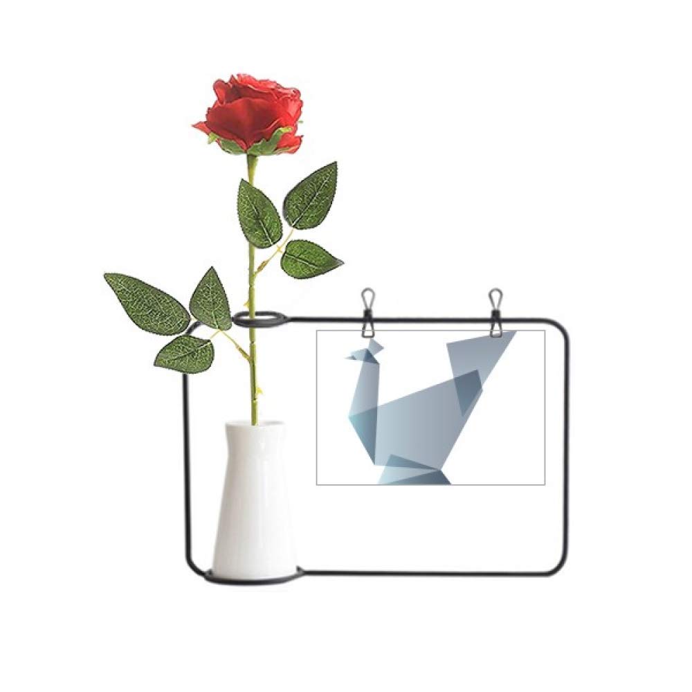 Beauty gift origami fleur artificielle paon suspendre cadeau idéal
