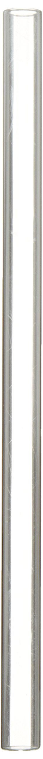 Kimble 897300-0000 Borosilicate Glass Disposable Grade Flat Bottom NMR Tubes without Caps, 0.394" Diameter, 7" Length (Case of 50)