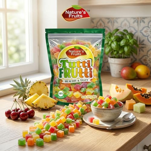 Nature’s Fruits Tutti Frutti Original Gummy 14 oz miniatura 2