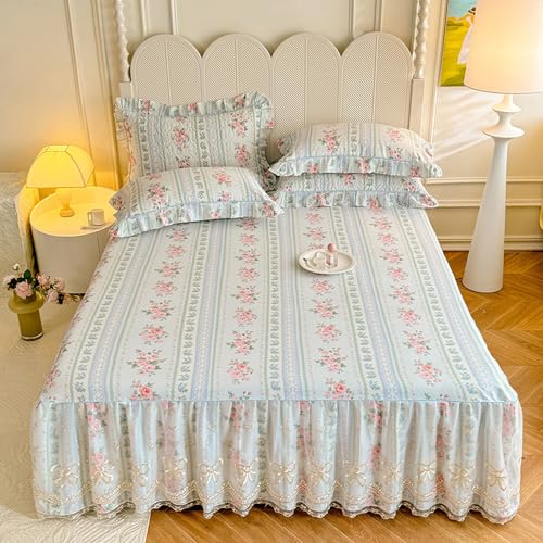 Fzigenle �x�b�h�X�J�[�g ���J�o�[ ���[�X�P�n 3�_�Z�b�g 150*200 �P�C���e���A ��i �t���� �J���[b07 �x�b�h�J�o�[ �Z�~�_�u�� �V���O�� �_�u�� �ʋC�� �Q��J�o�[ �􂦂� ���� ������� �D�� ���ꂢ�� �G���K���g ���� �Q���R