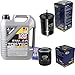 Produktbild QR-PARTS 69407534 Filter Set Inspektionspaket 5 Liter Motoröl Top Tec 4100 5W-40 SCT Germany Kraftstofffilter Ölfilter
