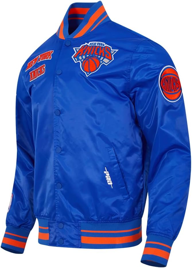 Pro Standard Mens NBA Retro Classics Satin Jacket