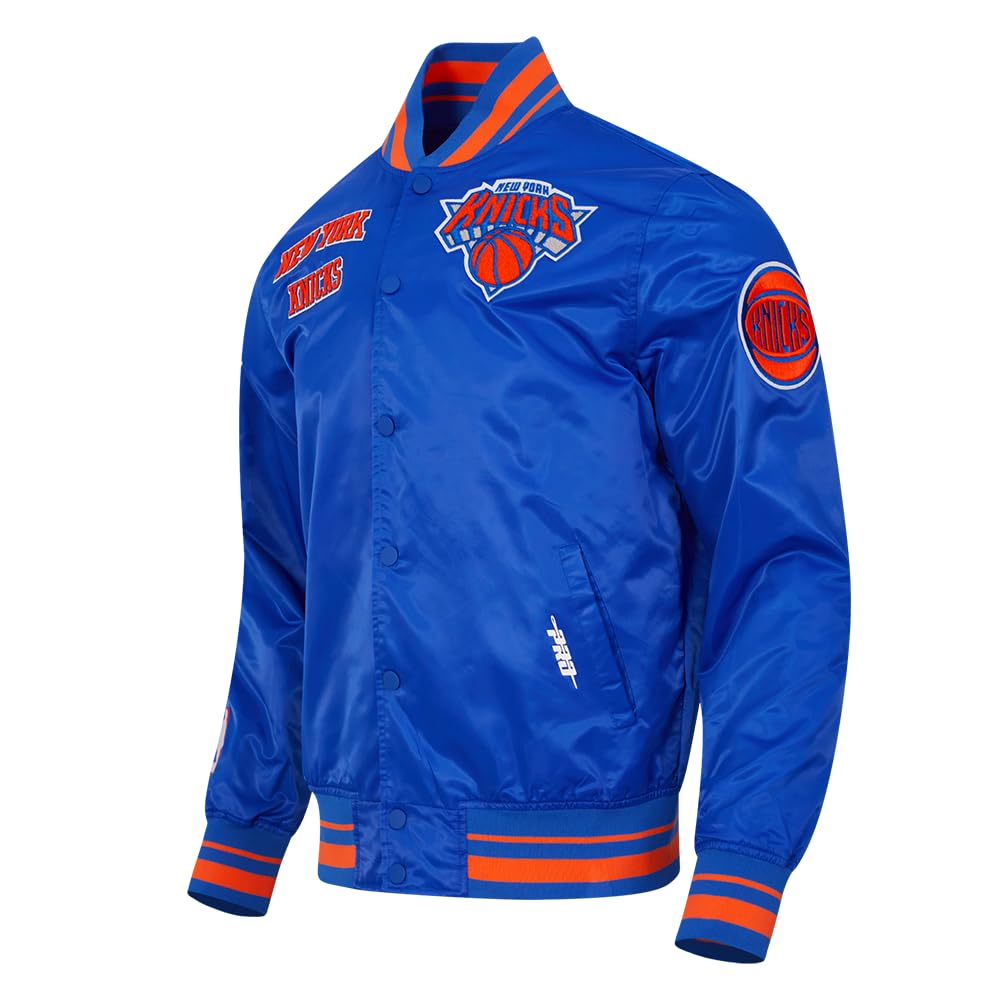 Pro Standard NBA Retro Classics Pro Satin Yd Rib Jacket Veste Homme