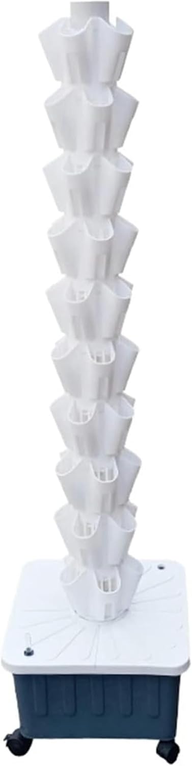 水耕栽培キット, ガーデン水耕栽培システム 垂直タワーキット 垂直温室ガーデン 屋内ホール 水耕栽培タワー ガーデニング設置プランタ