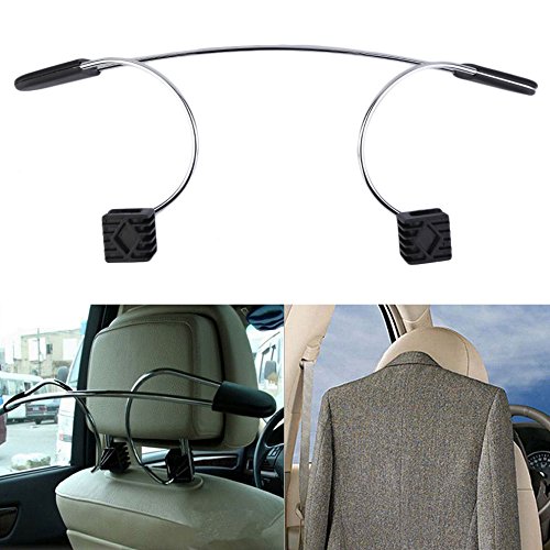 Estética Automotriz, Wireless Accesorios de interior, 1 pieza de asiento de coche reposacabezas percha de ropa ropa chaquetas trajes soporte de coche coche ropa, perchero para colgar traje...