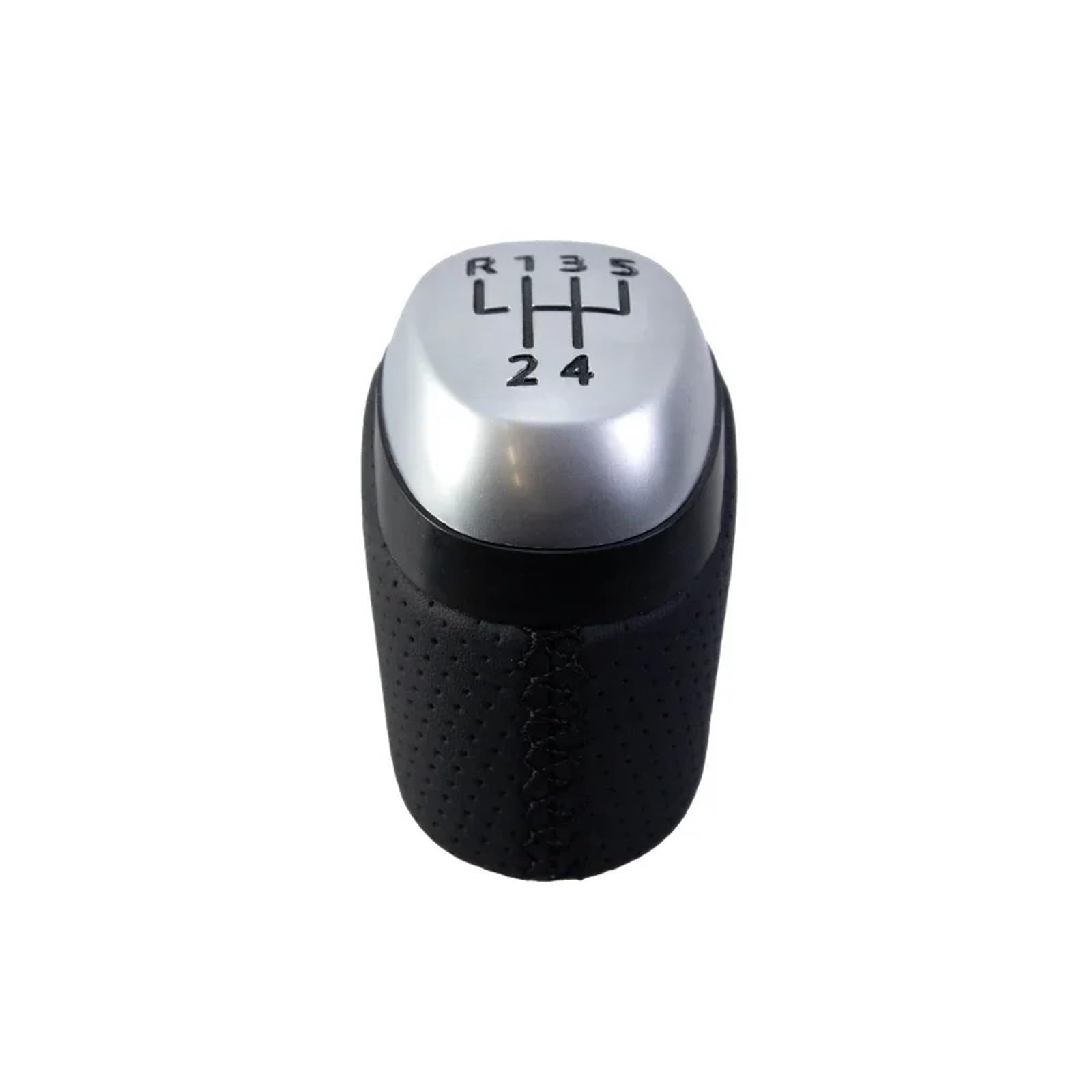 DAJMSUY for Megane for Kadjar for Talisman Car Gear Shift Knob Shifter Lever Stick Handball 328654845R Car Gear Shift(Black 5Speed)