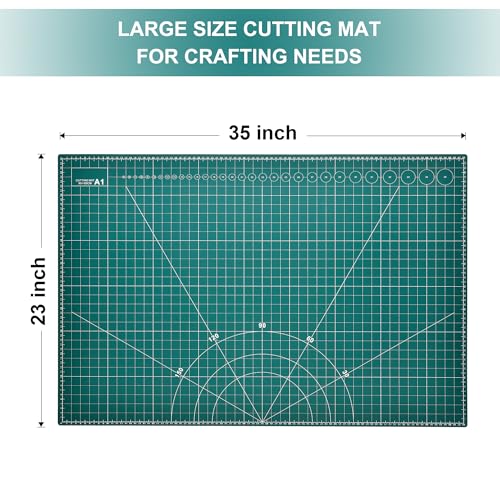 Alfombrilla de corte autorreparable de 5 capas resistente para cúter giratorio 4