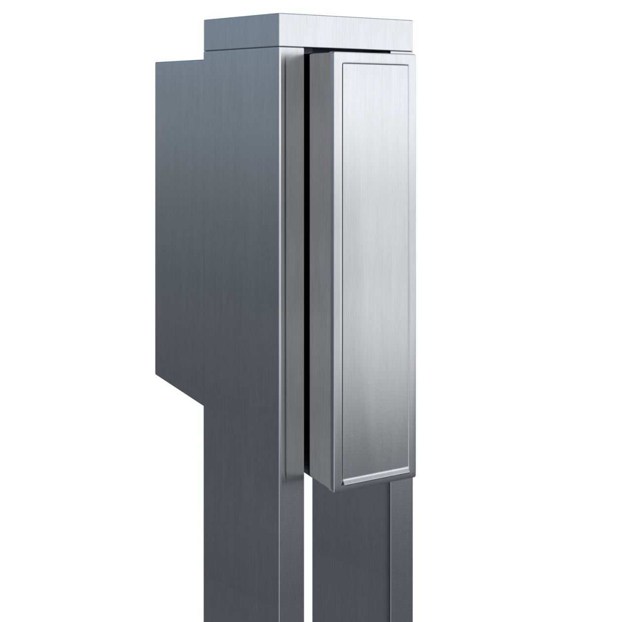 Supporto Buca Lettere, Cassetta Postale, Design Cassetta Flag in Acciaio Inox – bravios