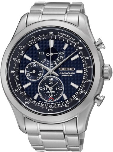 [ZCR[]SEIKO rv QUARTZ CHRONOGRAPH PERPETUAL NI[c NmOt p[y`AJ_[ SPC125P1 Y [sAi]